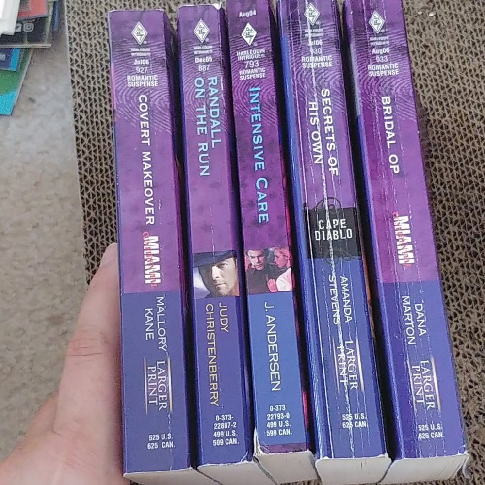 5 Intrigue series books
